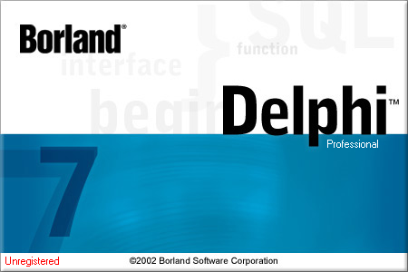 Delphi 7 Splash Screen